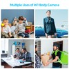 CAMMHD W11440P Body Camera with Audio and Video Recording Wearable,