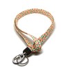 Cute Carrots Lanyard for ID or Keys Fabric with Clip