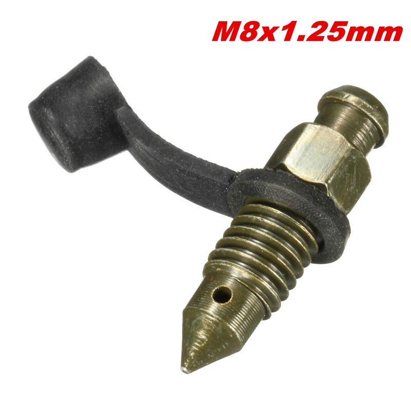 C-FUNN M8 x 1.25mm Brake Caliper Bleed Screw Nipple Dust