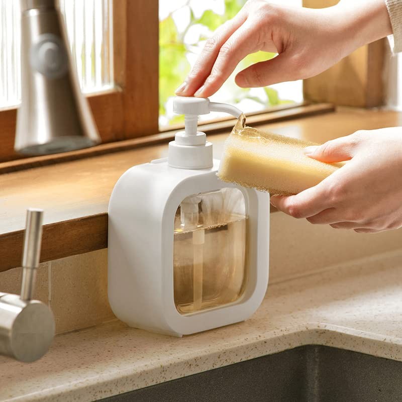 Plastic Pump Bottles for Bathroom Soap Shampoo Cream Lotion Dispenser