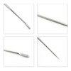 Honbay 4PCS Stainless Steel Coffee Latte Art Pens Tool for