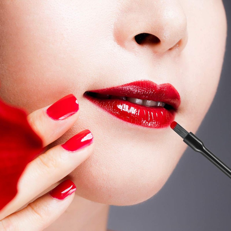 Frcolor Lipstick Brush, Disposable Lipstick Brush, Makeup Lipstick, Multi-functional, Makeup