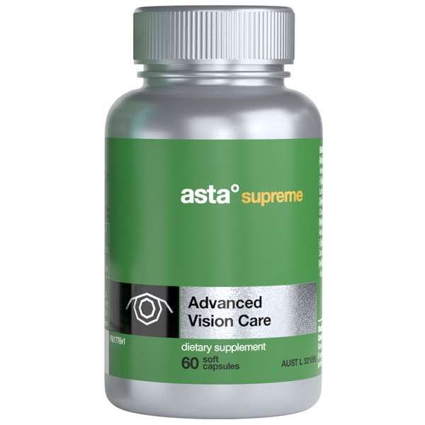 Asta Supreme Astaxanthin Advanced Vision Care Capsules 60
