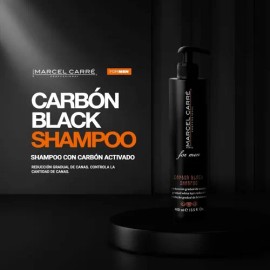Carbon Black Shampoo For Men By Marcel Carre 400 Ml                                                                                                   