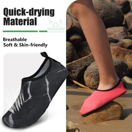 Saguaro Unisex Swimming Shoes, Water Sports Shoes, Quick-Drying, Non-Slip, Lightweight, EU 36–47