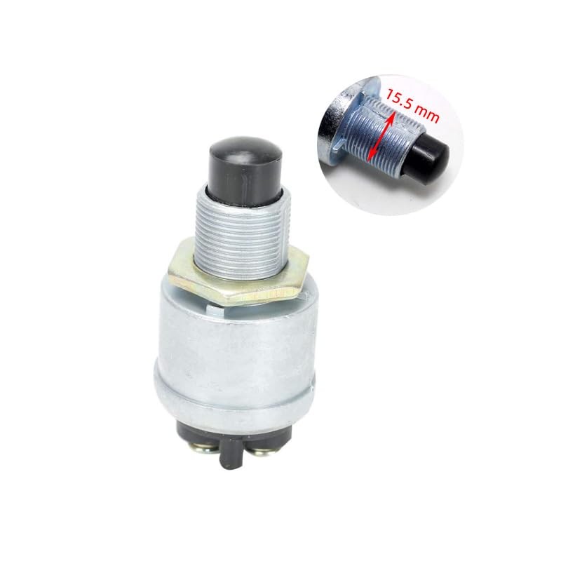 Push Button Starter Switch 50A 12V Waterproof Push Button ，Waterproof