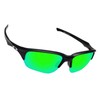 Alphax Emerald Green Polarized Replacement Lenses for Oakley Flak Beta