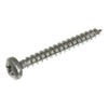 SECCARO Chipboard Screw 4 x 35 mm Stainless Steel V2A
