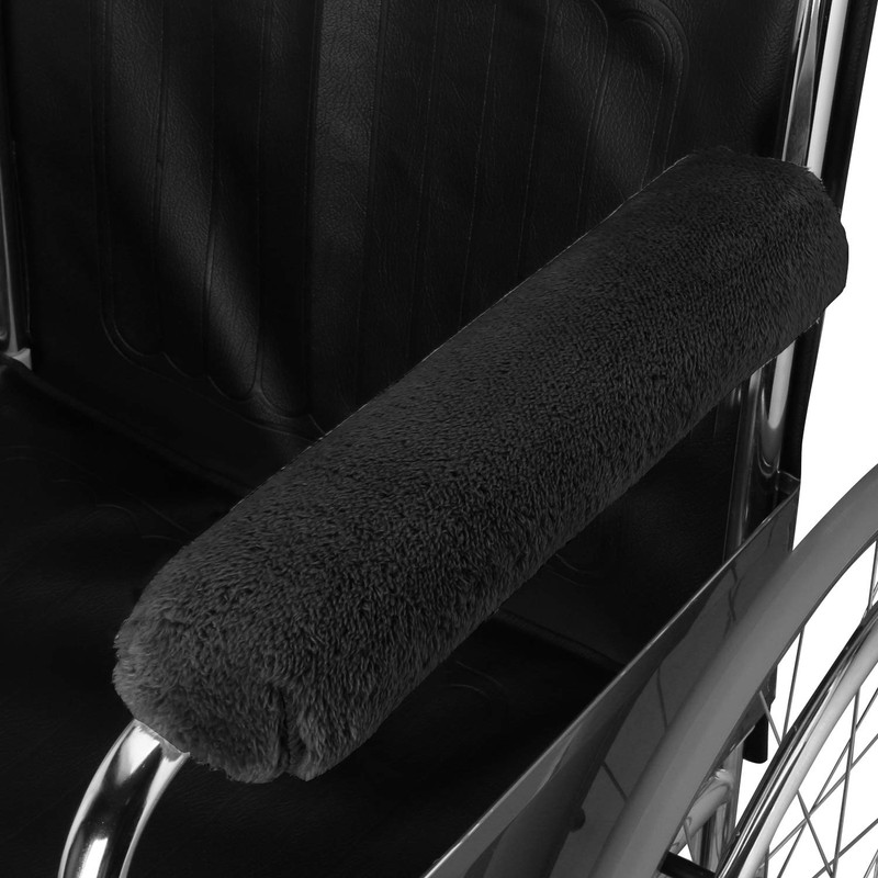 WAP9-01B - Reposabrazos para silla de ruedas, con almohadillas para