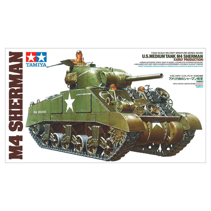 Tamiya 35190 1/35 Military Miniature Series N0.190 US Army M4