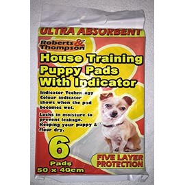 PACK OF 6 ultra absorbent House training puppy cat kitten pads