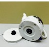 FixtureDisplays Ceramic Electric Kettle Peony Electric Ceramic Kettle 2-tone Ceramic