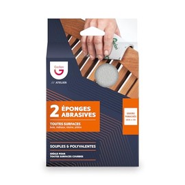 Sanding Sponge 2 Pcs Fine Grit and Coarse Grit Gerlon