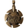 Clover 3105 Yarn Cutter Pendant, Antique Gold