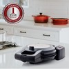 OVENTE Belgian Waffle Maker with Non-Stick Plates, 180° Rotating Function