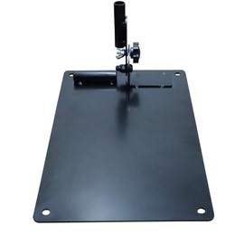 BRAMASOLE Golf Swing Plane Trainer Perfector Plate with Arm Band Adjustable Alignment Stick Holder Rods Base Training Aid Driving Range or Mat Practice Equipment (Standard Plate+Arm Band)