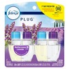 Febreze Odor-Fighting Fade Defy PLUG Air Freshener Refill, Mediterranean Lavender,