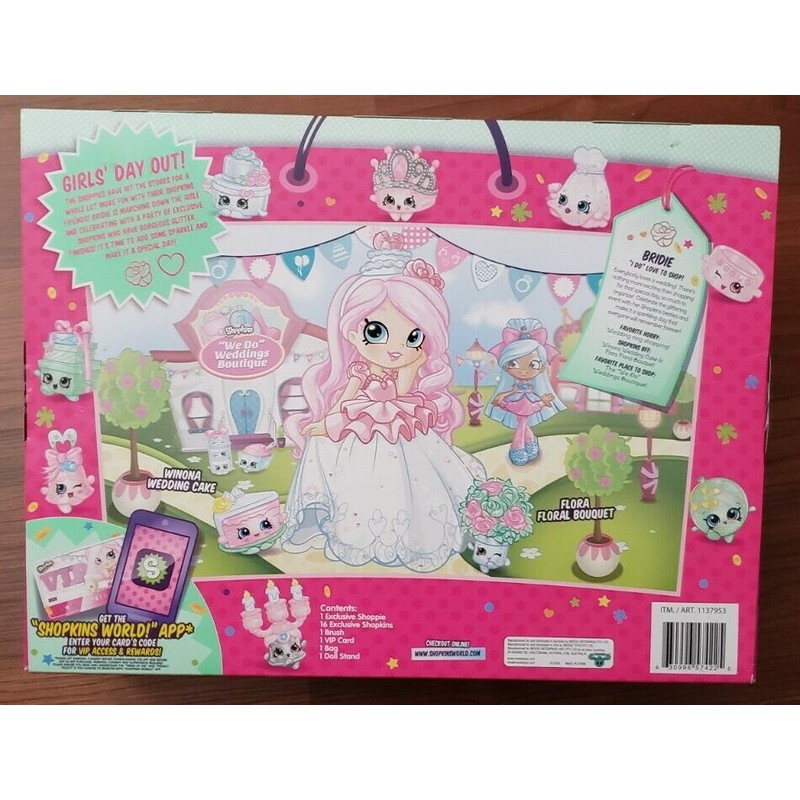 Shopkins Shoppies Bridie Fashion Spree Super Shopper Pack NEW VHTF
