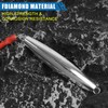 AGOOL Saltwater Diamond Jigs Fishing Lures Spoons with Tube Tail