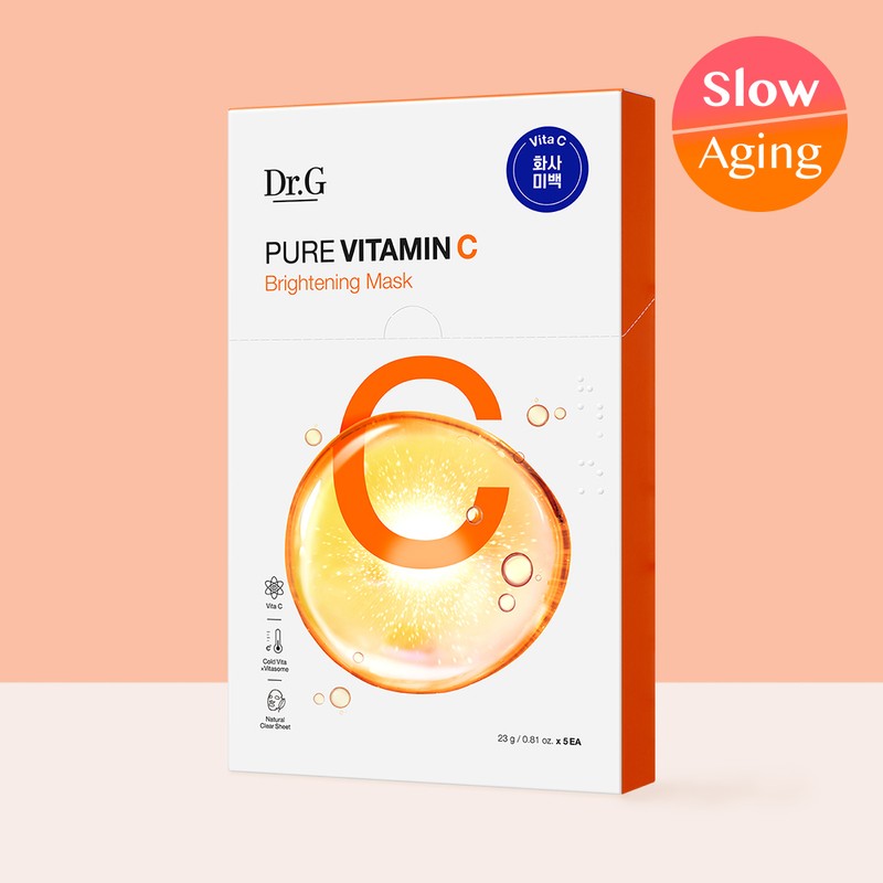 Dr.G Pure Vitamin C Brightening Mask Sheet 5ea - Dr.G