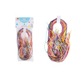 FLYPOP'S - 50 Scoubidou Threads - Leisure Game - 010113 - Multicoloured - Nylon - Creativity - Children's Toy - Strands - 80 cm x 0.5 cm - From 6 Years