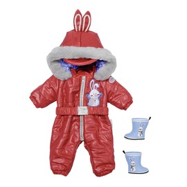 BABY born Little 833100 Zapf Creation Snowsuit with Hood and Boots for 36 cm Dolls