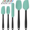 Coukre Silicone Spatula Set of 5,High Temperature Resistant, Food Grade