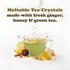 Pocas Honey Ginger Instant Tea Powder, Green Tea Flavor, Ginger