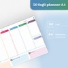 Salgadi Planner Settimanale da Scrivania A4 - Planning da Tavolo