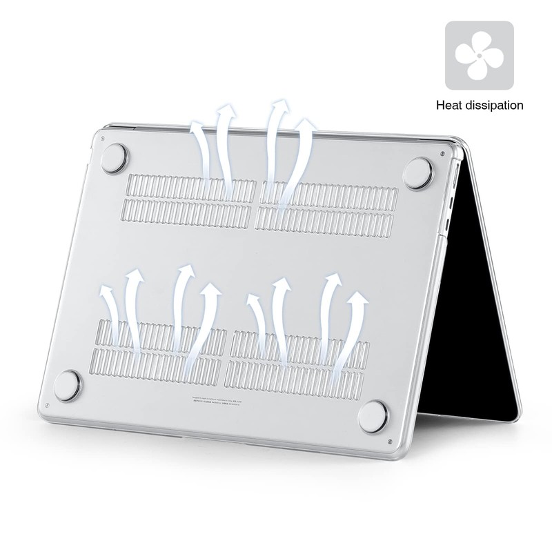EooCoo Case Compatible with MacBook Air 13.6 Inch M2 A2681