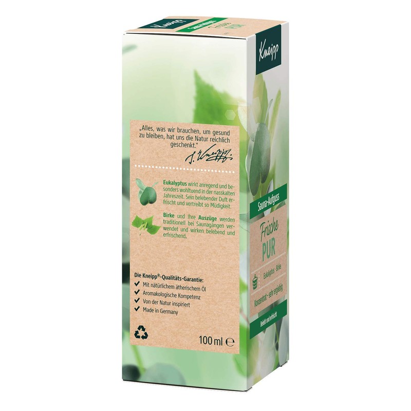 Kneipp Eukalyptus Birke Sauna-Aufguss, 100 ml Solution