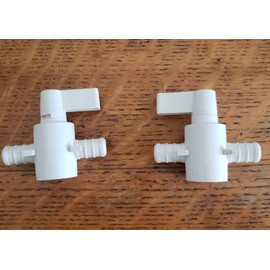 KN RV 1/2" by 1/2" Shut Off Valve for Water Heater 2 pack