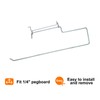 sourcing map Pegboard Paper Towel Holder 12" Stainless Steel Peg