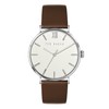 Ted Baker Phylipa Gents Brown Leather Strap Watch (Model: BKPPGS2159I)