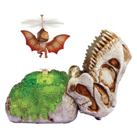 Gross-a-Saurus GrossMos Flying Dino Red - Interactive Dinosaur Toys for Boys and Girls, For Collectors and Kids Ages 6+ Years