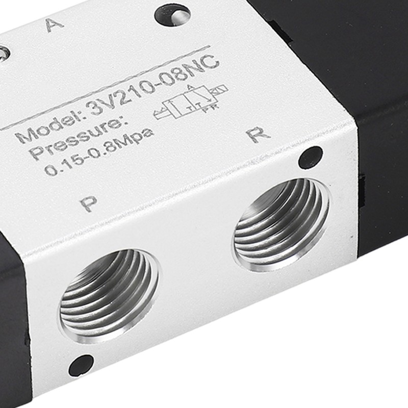 1/4in NPT Pneumatic Solenoid Valve 2 Position 3 Way IP65