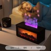 Fireplace Flame Aroma Oil Diffuser Humidifier Timer for Home Bedroom