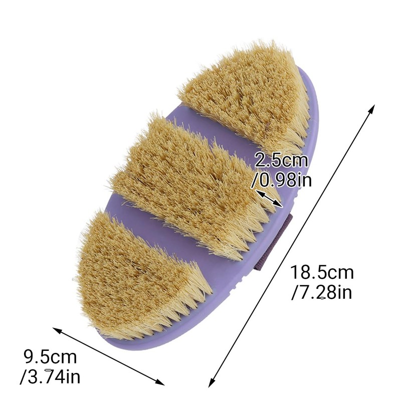 AIMALL Oval Horse Cleaning Brush - Versatile Riding Comb with