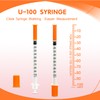 1ml/cc 31G 1/4 Inch Syringes, Disposable Syringe, Individual Wrapped, Box