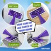 4 Pack Reusable Mop Refill Pad Compatible for Swiffer Wet