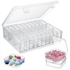 Tatxmalv Transparent Storage Boxes, 30-Piece Mini Sorting Boxes, Made of