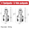 Herramienta Ppr 1/2 &3/4 - Roscado Interior/exterior Broca