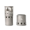 TOAKS Titanium Wood Stove Outdoor Camping Stove, Titanium Backpacking Wood
