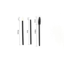 Disposable Makeup Brushes Set 150 Pieces Set 50 Lip Brushes & 50 Eyelash Brushes Eyeliner Brush Disposable Makeup Brushes Disposable Makeup Brushes Disposable Makeup Brushes Disposable Makeup Tools