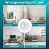 HG Power 6 Inch Bathroom Exhaust Fan One-Way Ventilation Fan