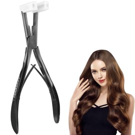 Tape-In Hair Extensions Pliers, Hair Sealing Pliers for Textensions Tape, Real Hair Extensions Styling Tool Hair Extensions for Salon Professional Installation