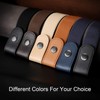 WHIPPY 2 Pack Buckle Free Comfortable Elastic Belt for Women