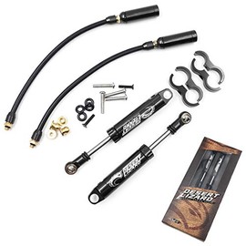 Yeah Racing 90mm Desert Lizard Piggyback Internal Spring Damper Black #DDP-090BK