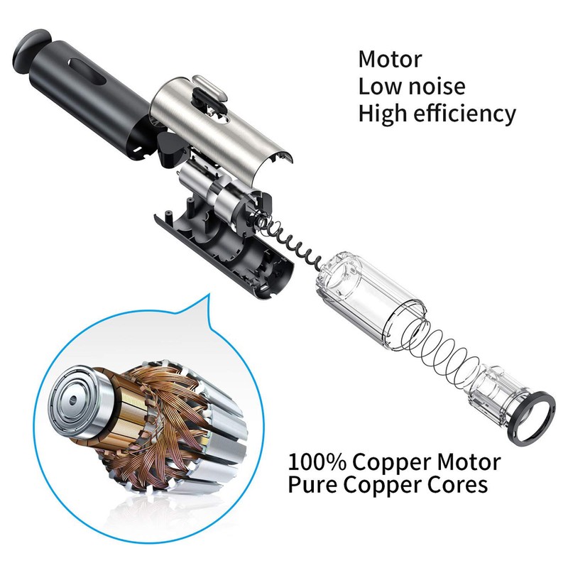 Stainless Steel USB Rechargeable Smart Electric Wine Opener Automatic Bottle