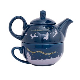 Half Moon Bay TFOR1DC07 Blue Ceramic Tea Set